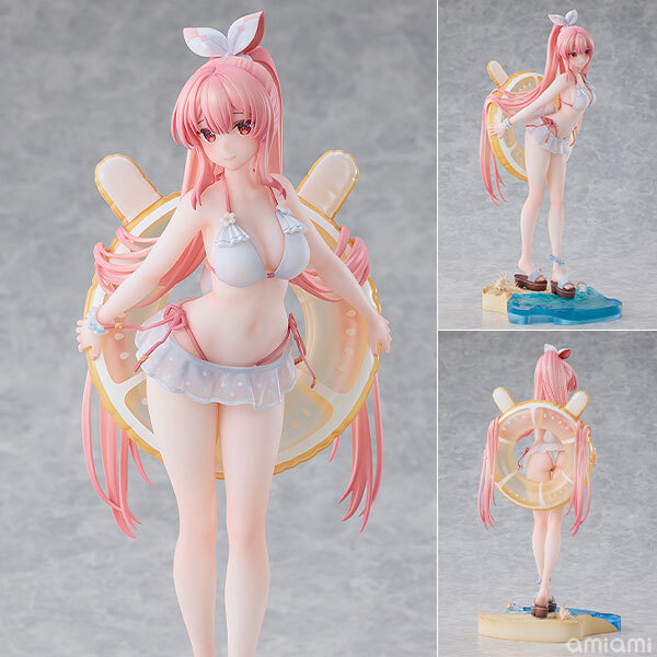 Oct Solarain Rosuuri Original Character White Rabbit Rosu: Swimsuit Ver. 1/7 Complete FigurePre-order