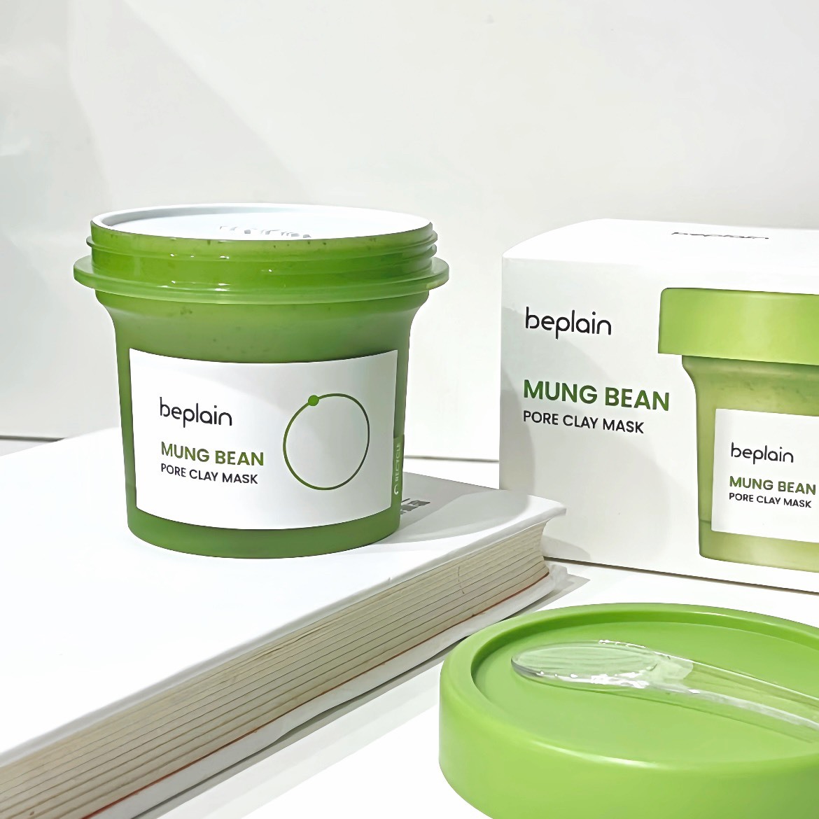 (預購商品 10/22收單) 韓國 beplain 綠豆毛孔清潔泥膜 200ml