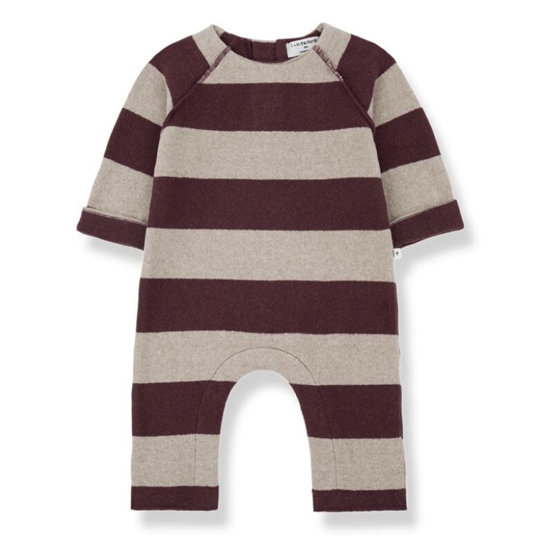 1+ in the family 寬條紋捲袖連身衣 WOLFGANG melanzana