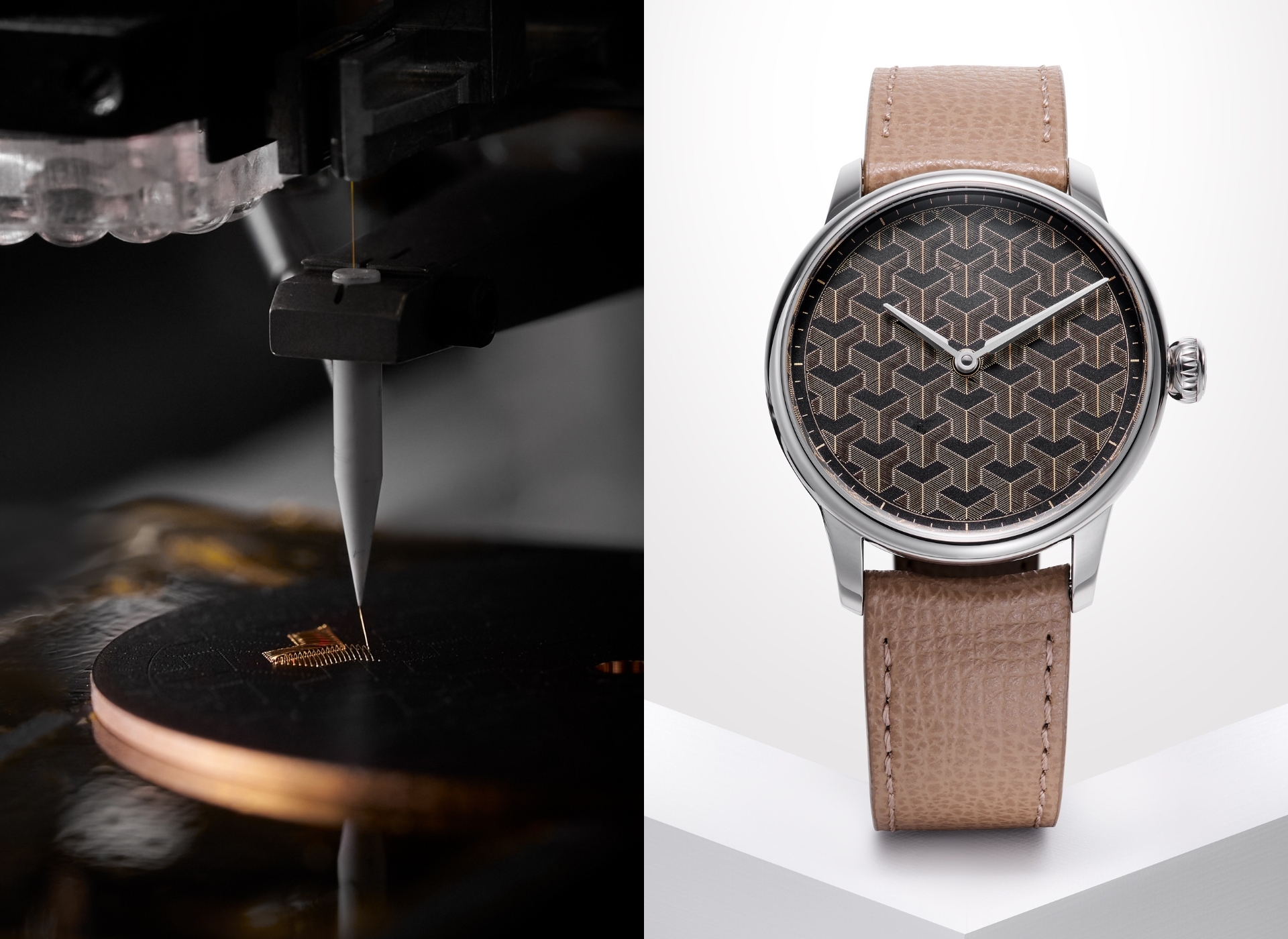 Louis Erard,藝術大師系列,Métiers d‘Art,Fil d’Or Louis Erard x Wire Art Fil d’Or,金線刺繡限量腕錶