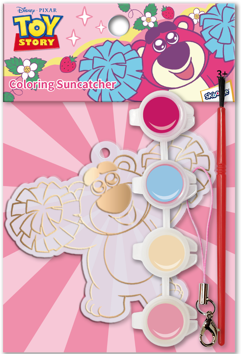 迪士尼繪畫晶格片｜DIY彩繪吊飾｜兒童創意手作禮物