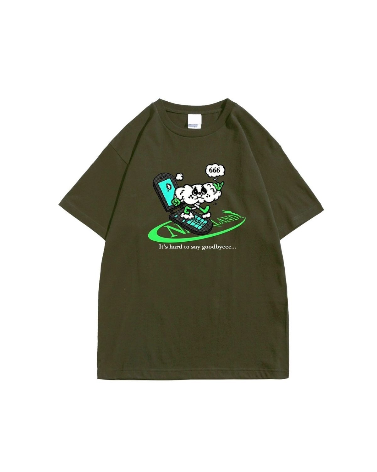 Neverland｜Hard to say Tee (Olive)