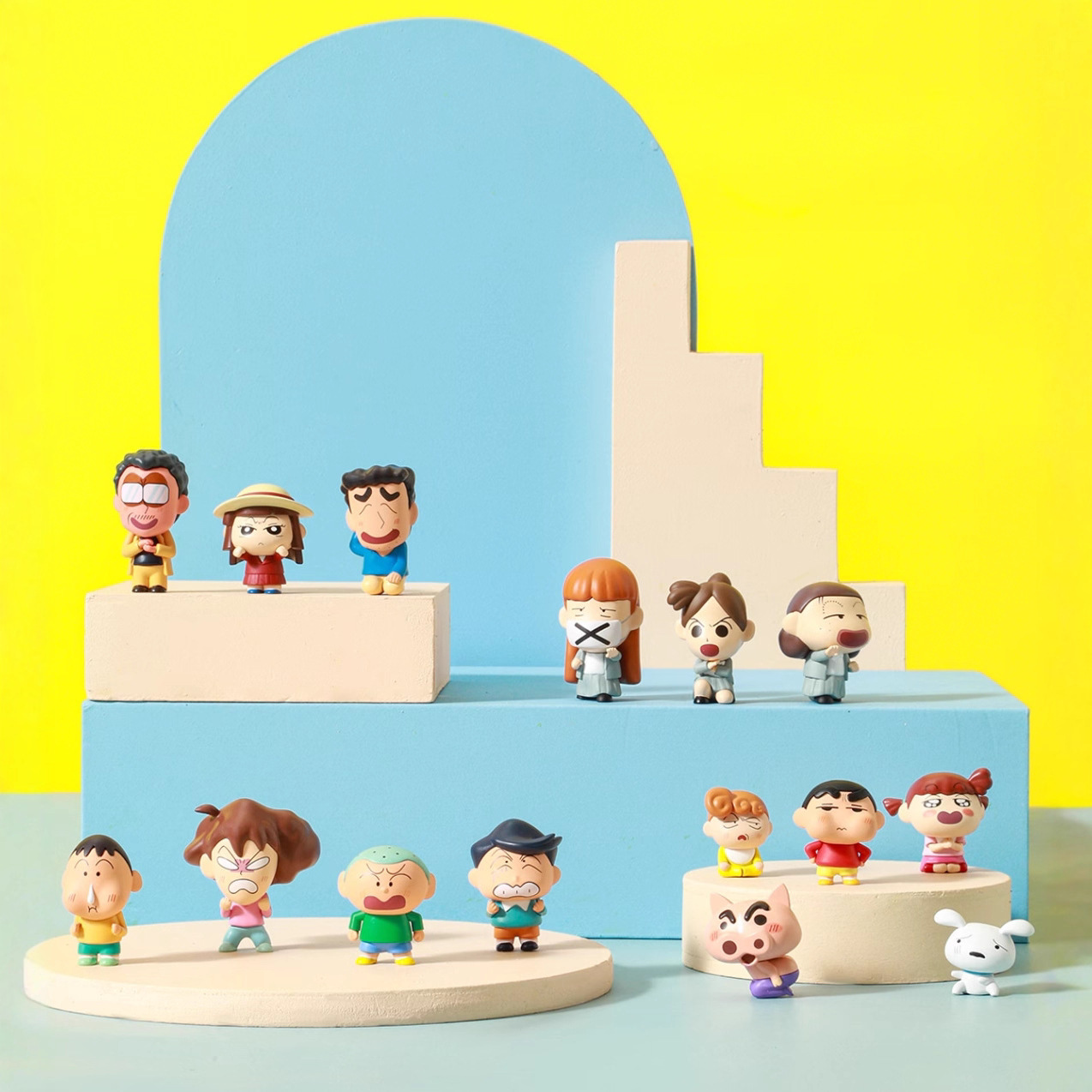 正版蠟筆小新崩崩系列萌粒盲袋