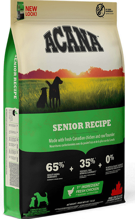 愛肯拿 傳承無穀物老犬/高齡犬糧 11.4KG