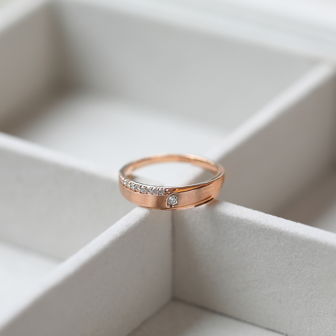 愛笑的眼睛－3分鑽石戒指