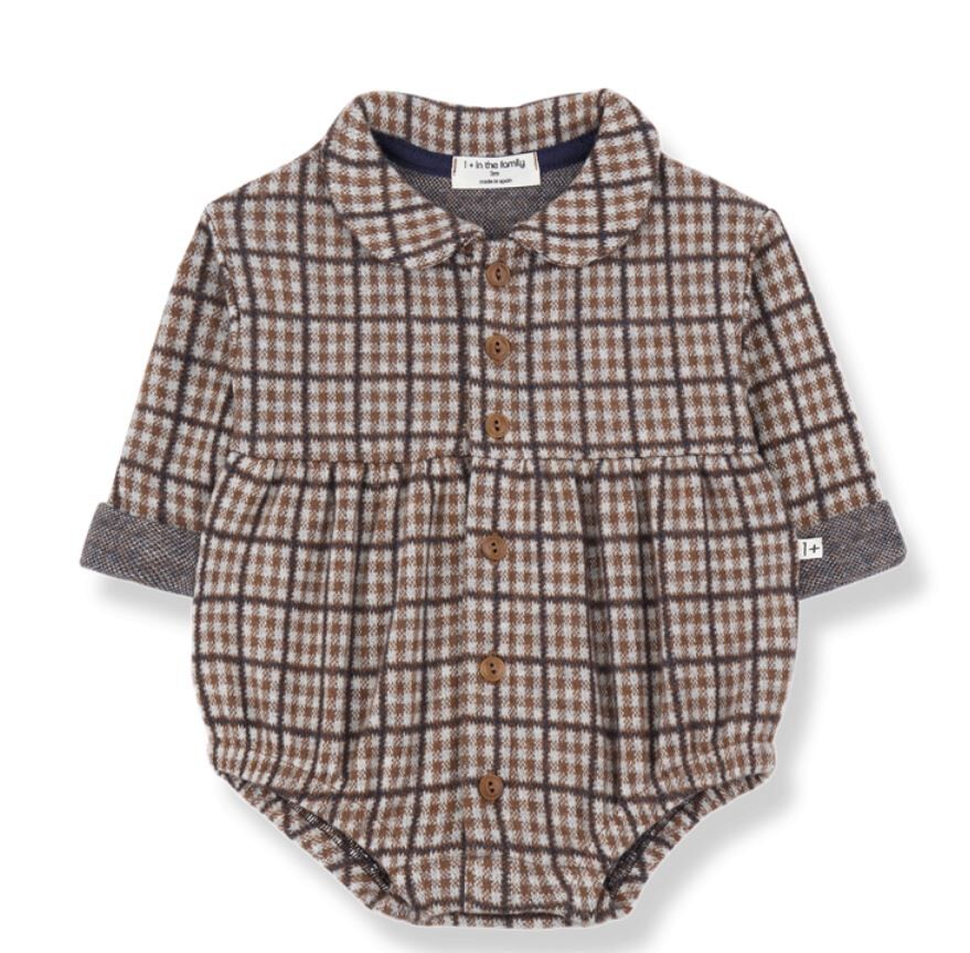 1+ in the family 復古格紋包屁衣 MORITZ castagna