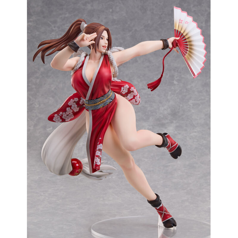 預訂4月   FREEing   餓狼傳説 City of the Wolves 不知火舞櫻嵐之舞、朱雀  B-style Fatal Fury City of the Wolves Mai Shiranui Ouran no Mai: Akasuzumi Complete Figure Pre-order