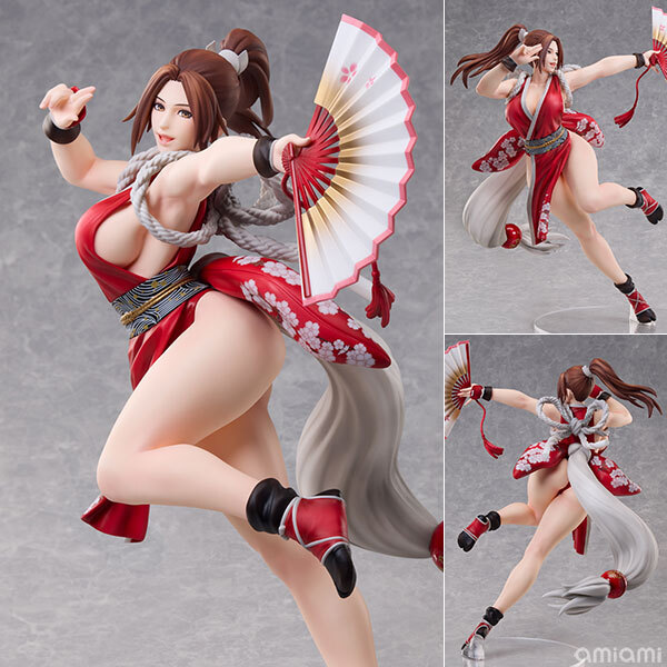 預訂4月   FREEing   餓狼傳説 City of the Wolves 不知火舞櫻嵐之舞、朱雀  B-style Fatal Fury City of the Wolves Mai Shiranui Ouran no Mai: Akasuzumi Complete Figure Pre-order