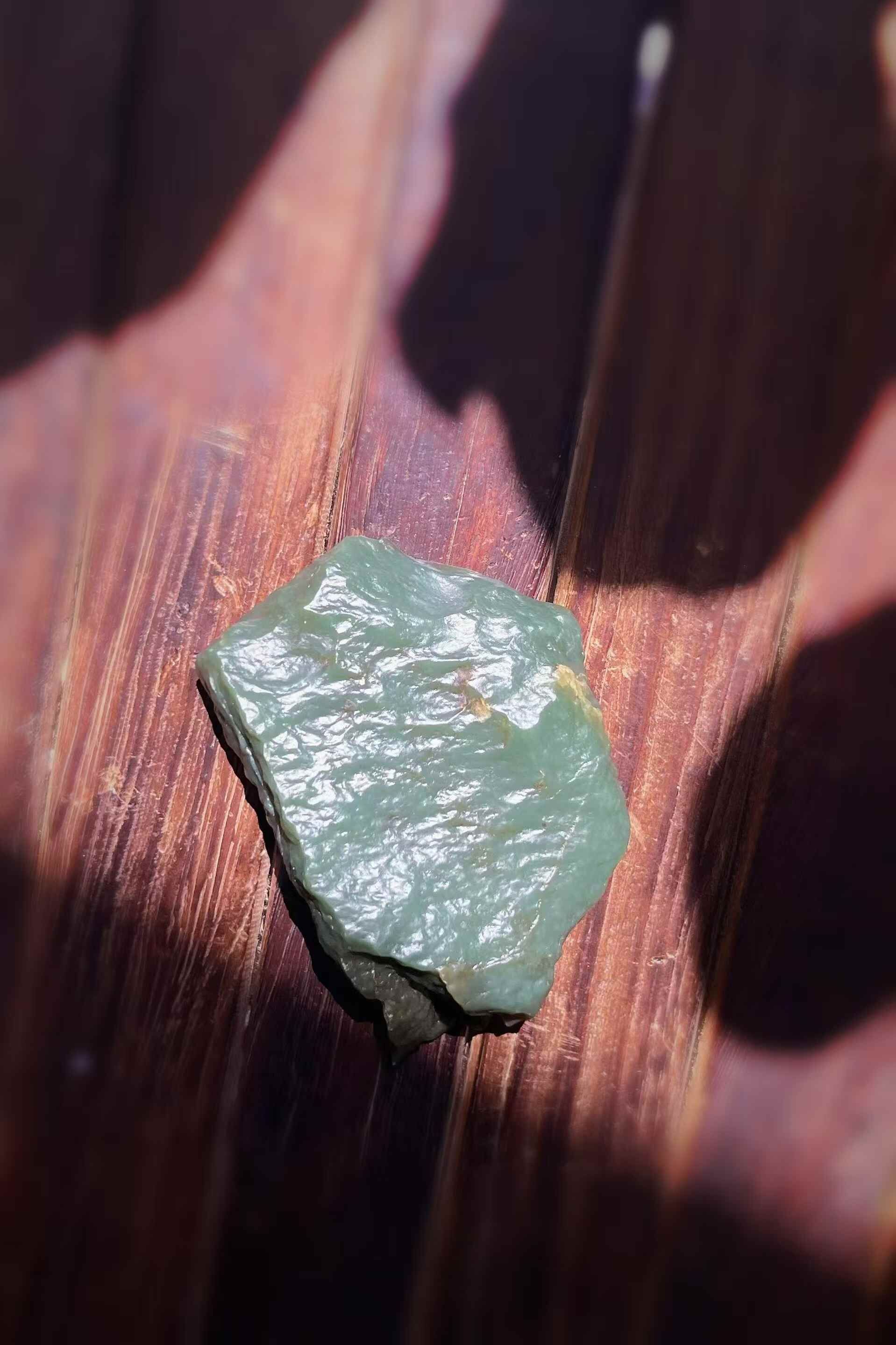 724763 和田玉戈壁料青玉