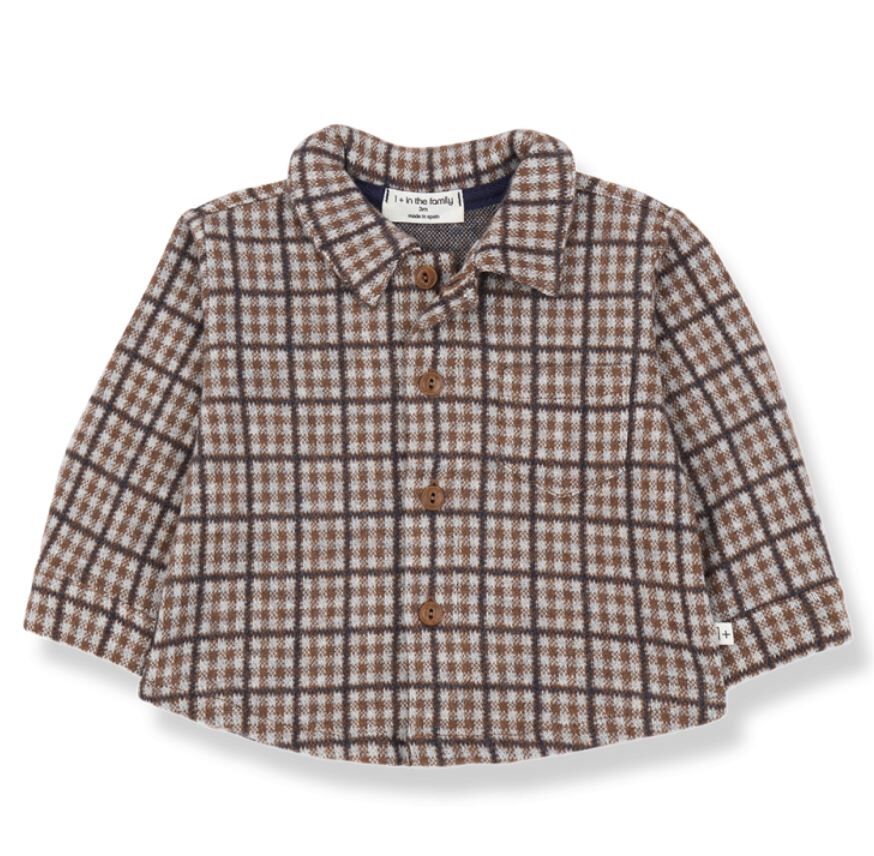 1+ in the family 復古格紋補丁上衣 CONRAD castagna