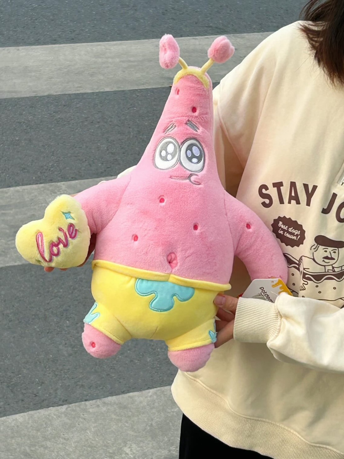 iSNEAKERS | 海綿寶寶 SpongeBob 派大星 甜蜜蜜 娃娃 38cm 兩款