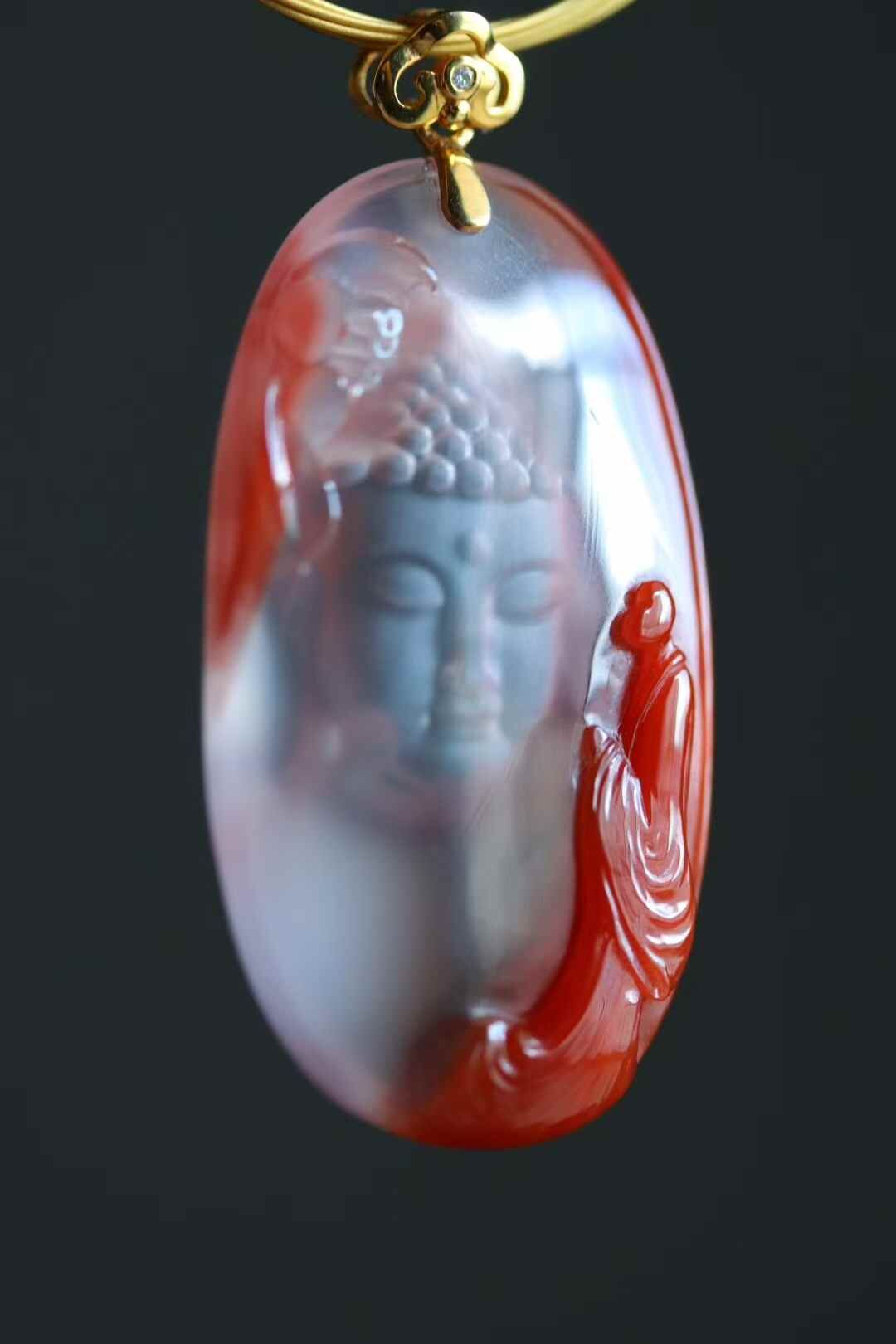 南紅悟道,天然南紅瑪瑙