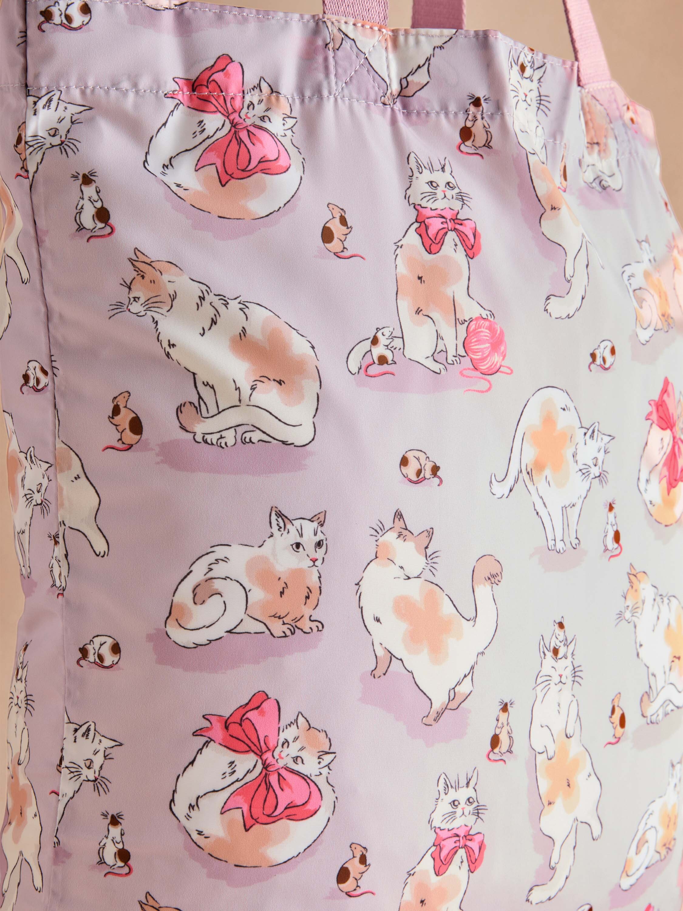 Cats & Mouse 釘釦式口袋折疊購物袋