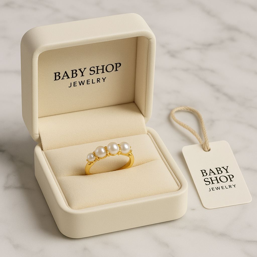 【預購】KK090208 巴羅克珍珠戒指