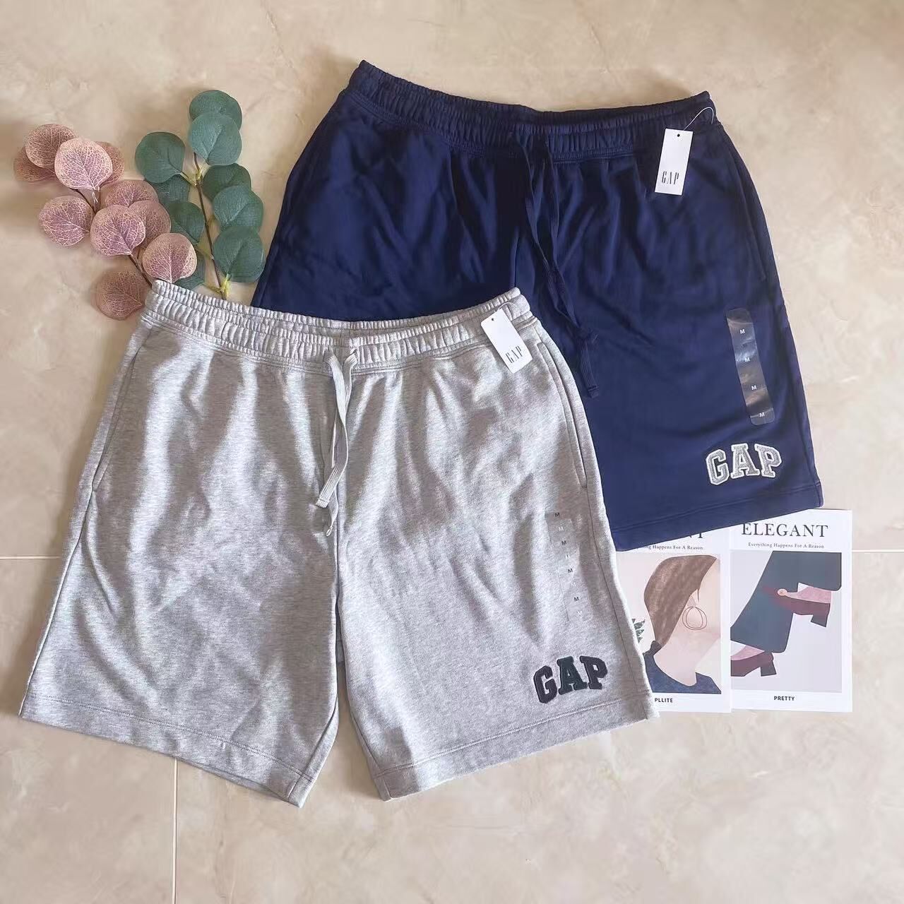 GAP HERITAGE LOGO SHORTS 刺繡款
