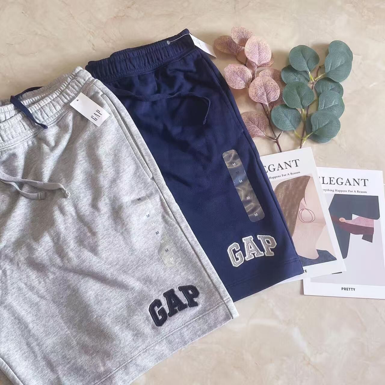 GAP HERITAGE LOGO SHORTS 刺繡款