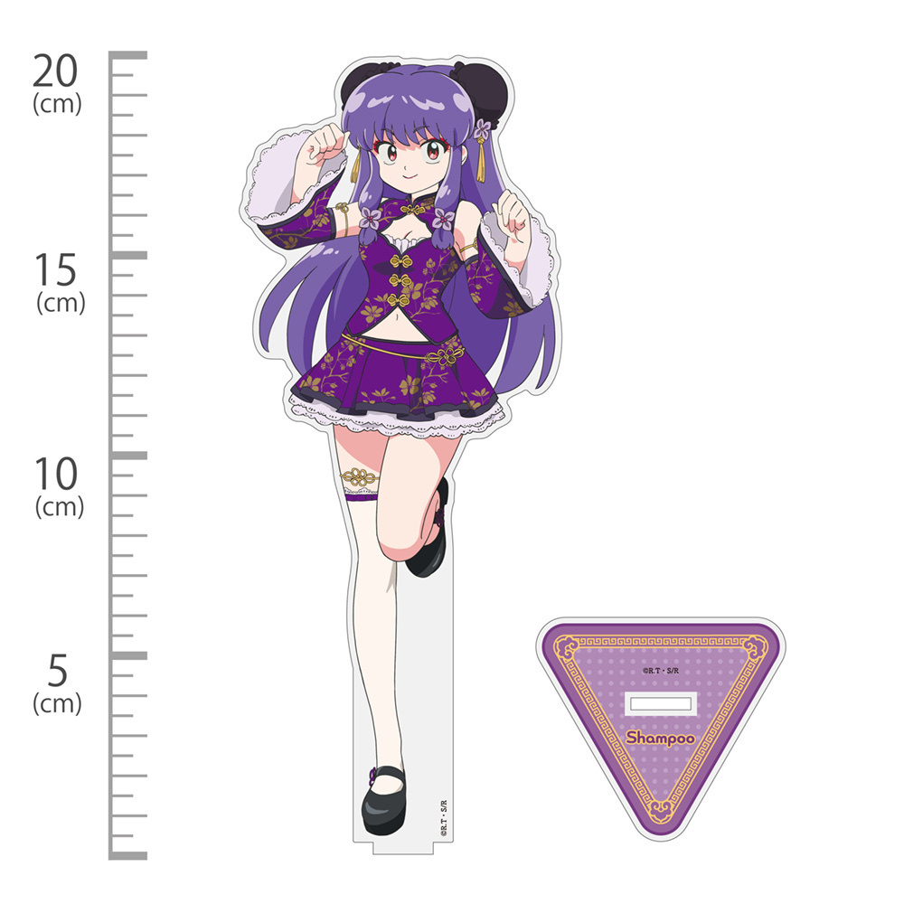 Cospa 0922 描き下ろし シャンプー アクリルスタンド（大） チャイナ×アイドルVer. [らんま１／２]