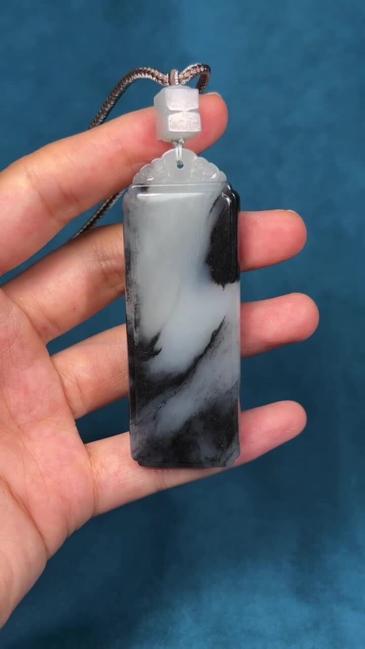 724255 和田玉籽料平安牌