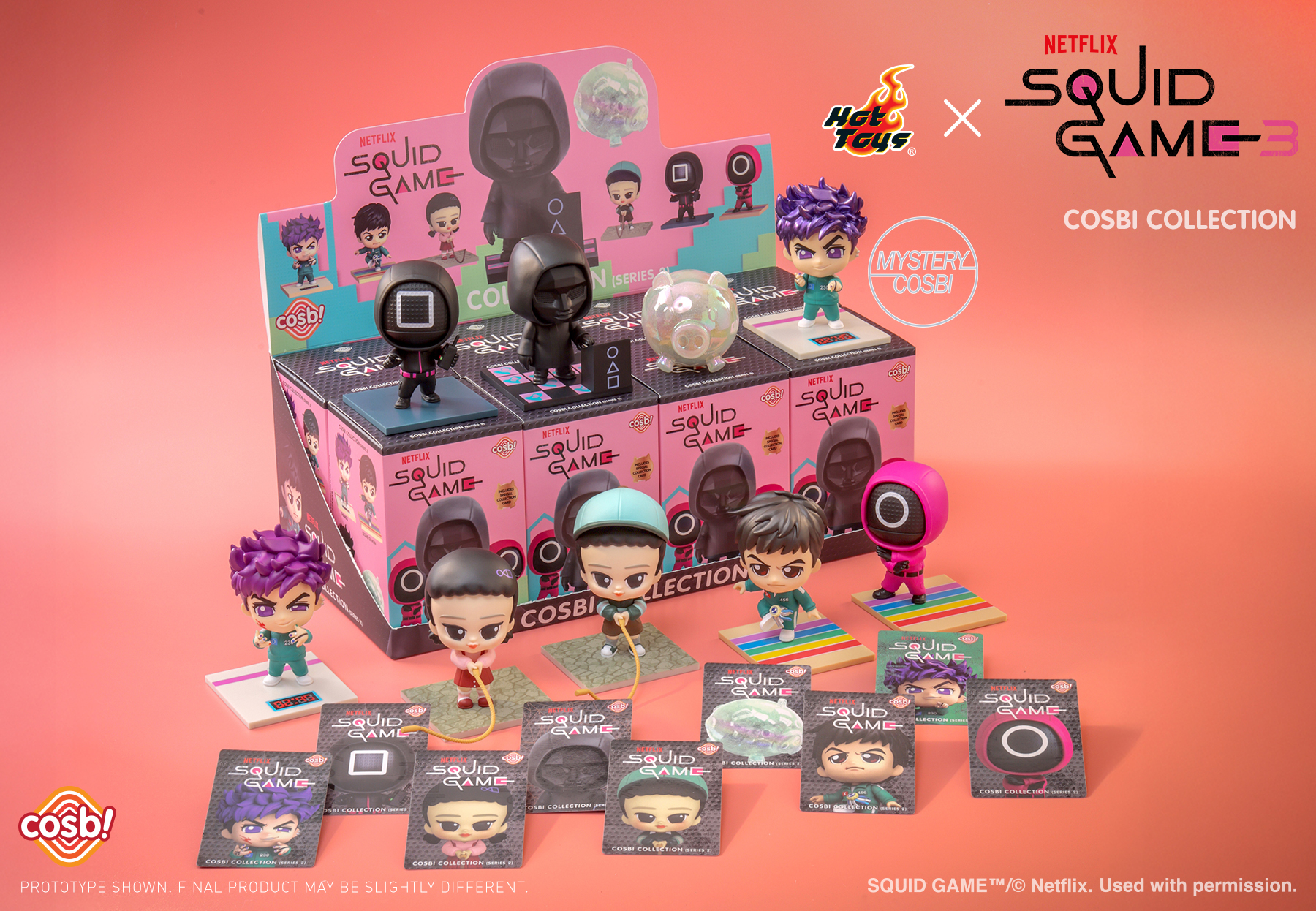 Hottoys 魷魚遊戲盲盒