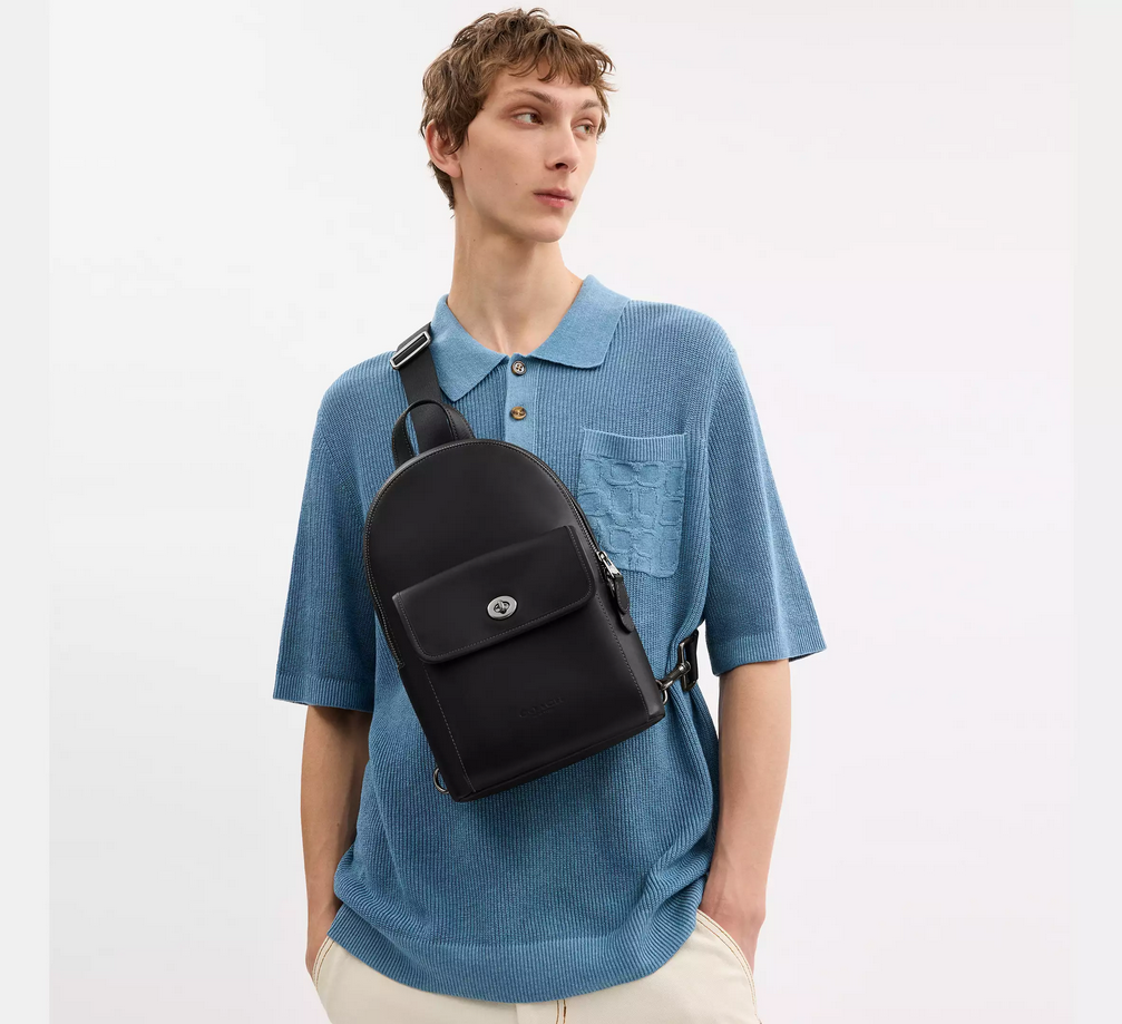 【預訂】Coach Turnlock Sling Pack