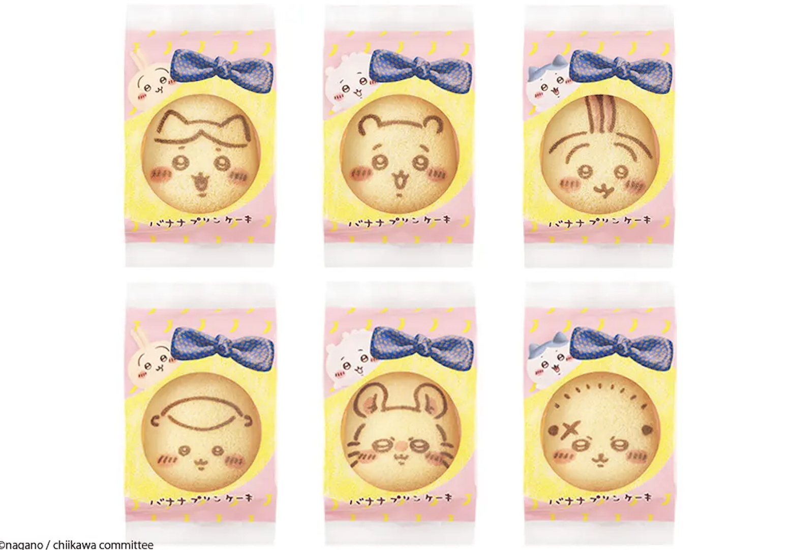 Tokyo Banana × Chiikawa 香蕉布丁味蛋糕