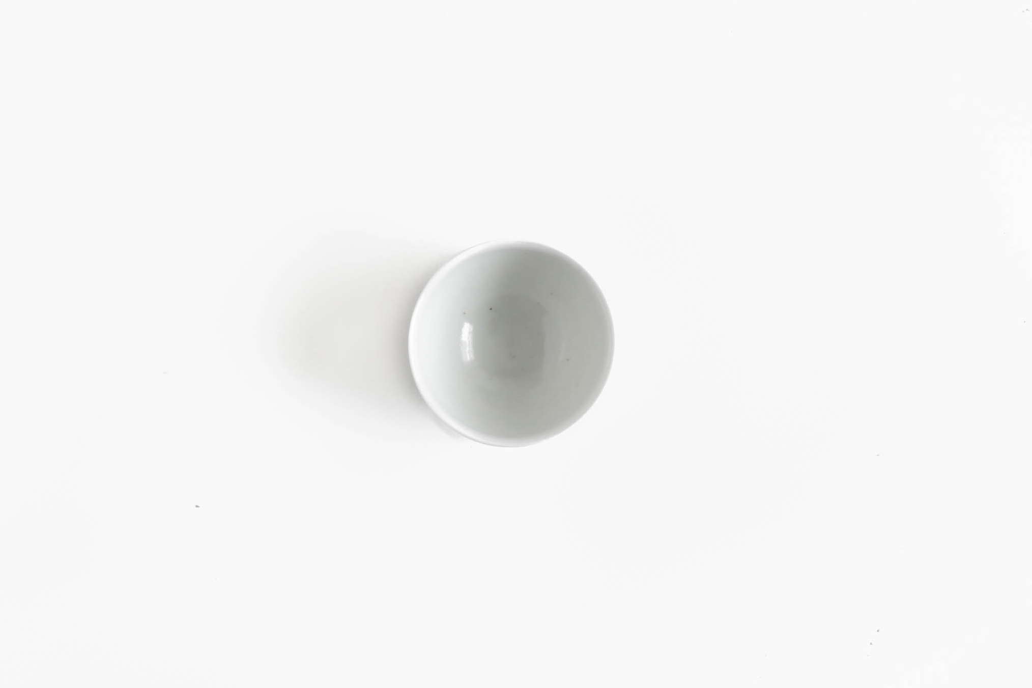 SSS - 煎茶湯吞 / 白磁 / 小