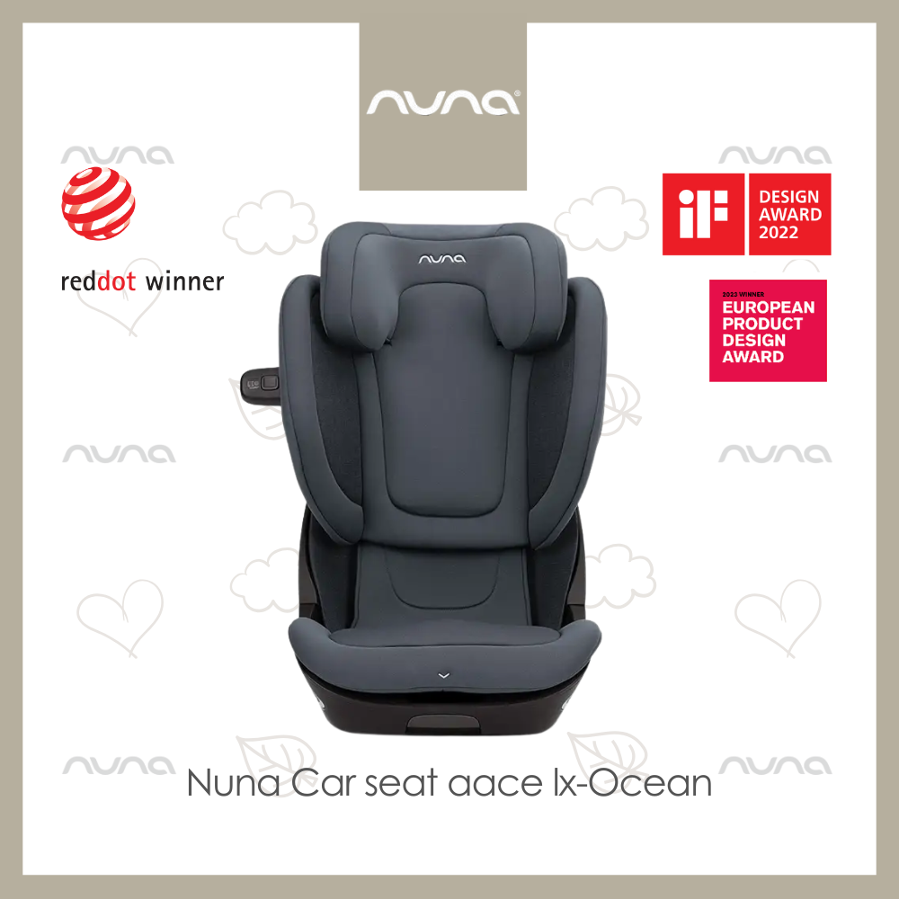 Nuna AACE LX Car Seat (R129 Full i-size 44cm 闊)-Ocean