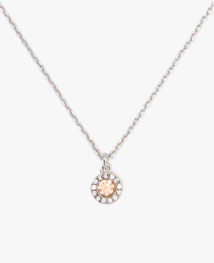 [S] KATE SPADE CHAMPAGNE KL461 YOURE A GEM NECKLACE, 196021628481 (SKS1659)