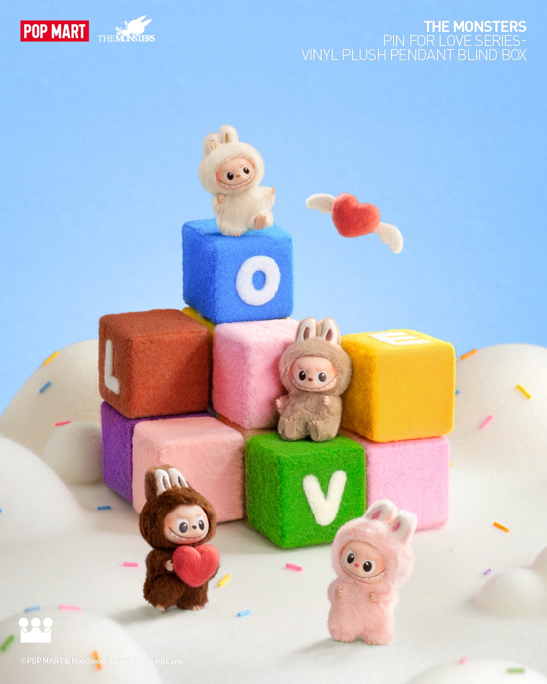 預訂) POP MART LABUBU THE MONSTERS Pin for Love Series 【