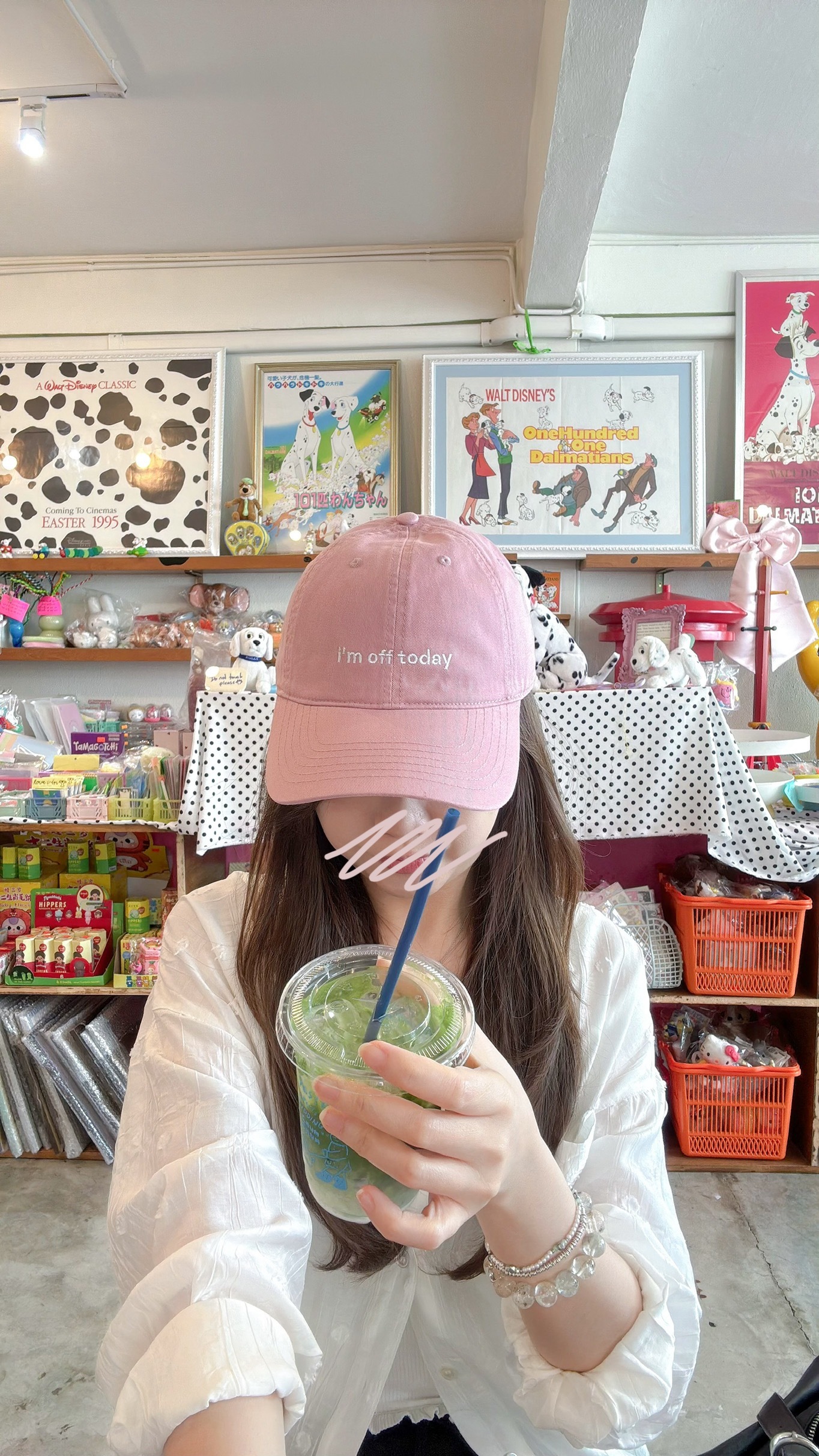 <自家設計> i’m off today_capPINK