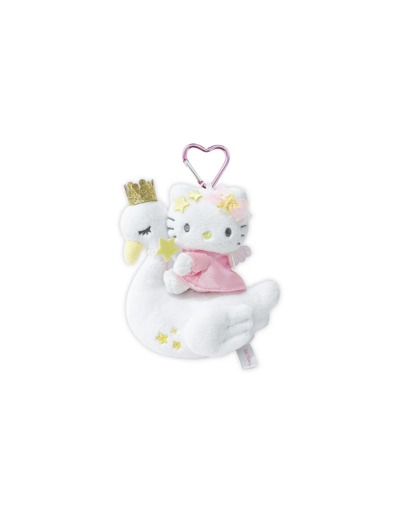 Hello Kitty 天鵝毛公仔掛飾