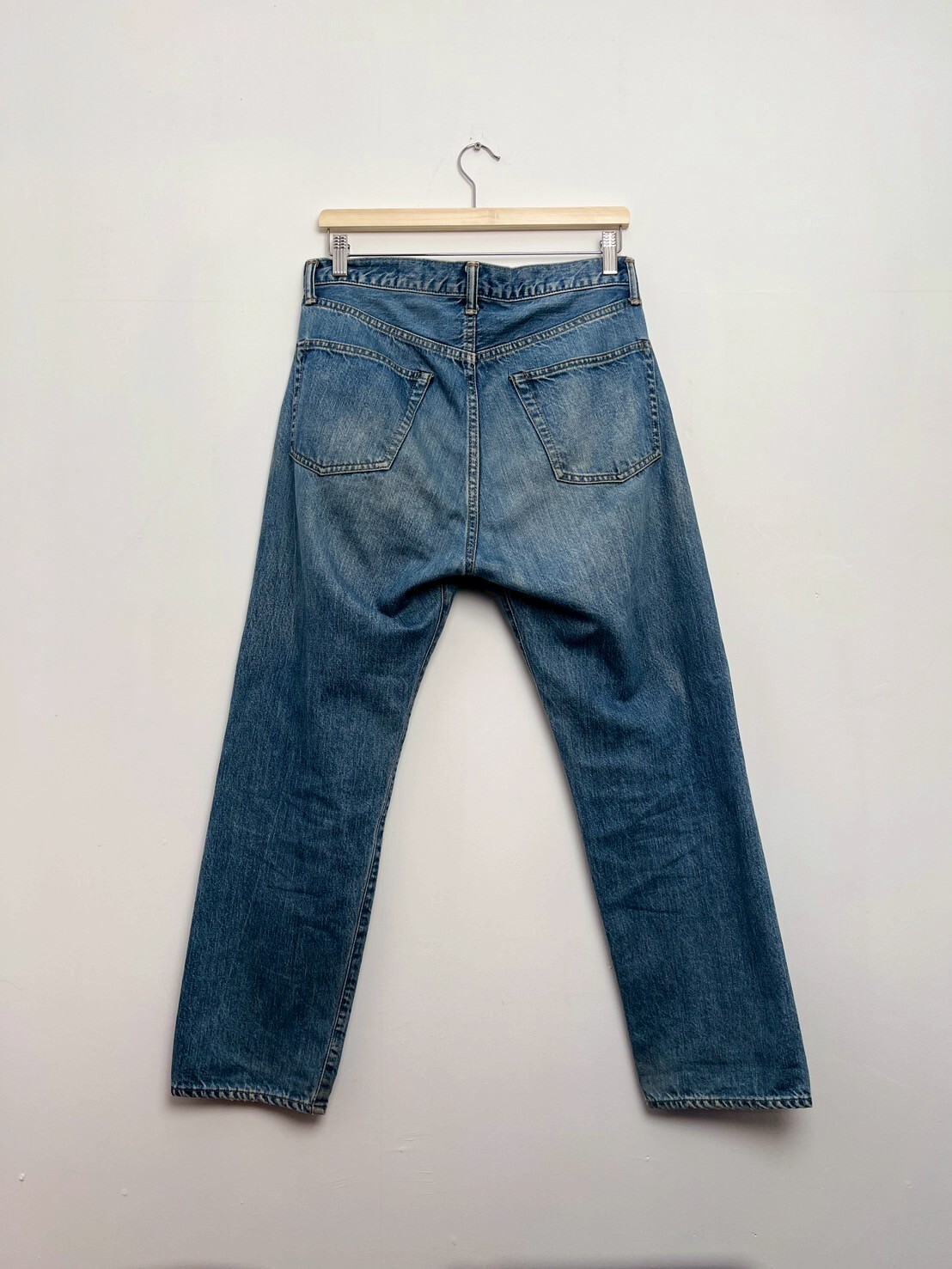 A.PRESSE Washed Denim Pants E SIZE W30