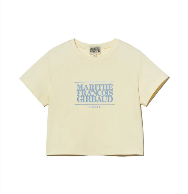 【現貨】｜每色只有一件｜【品牌現貨清倉大折扣】【MFG】W CLASSIC LOGO CROP TEE