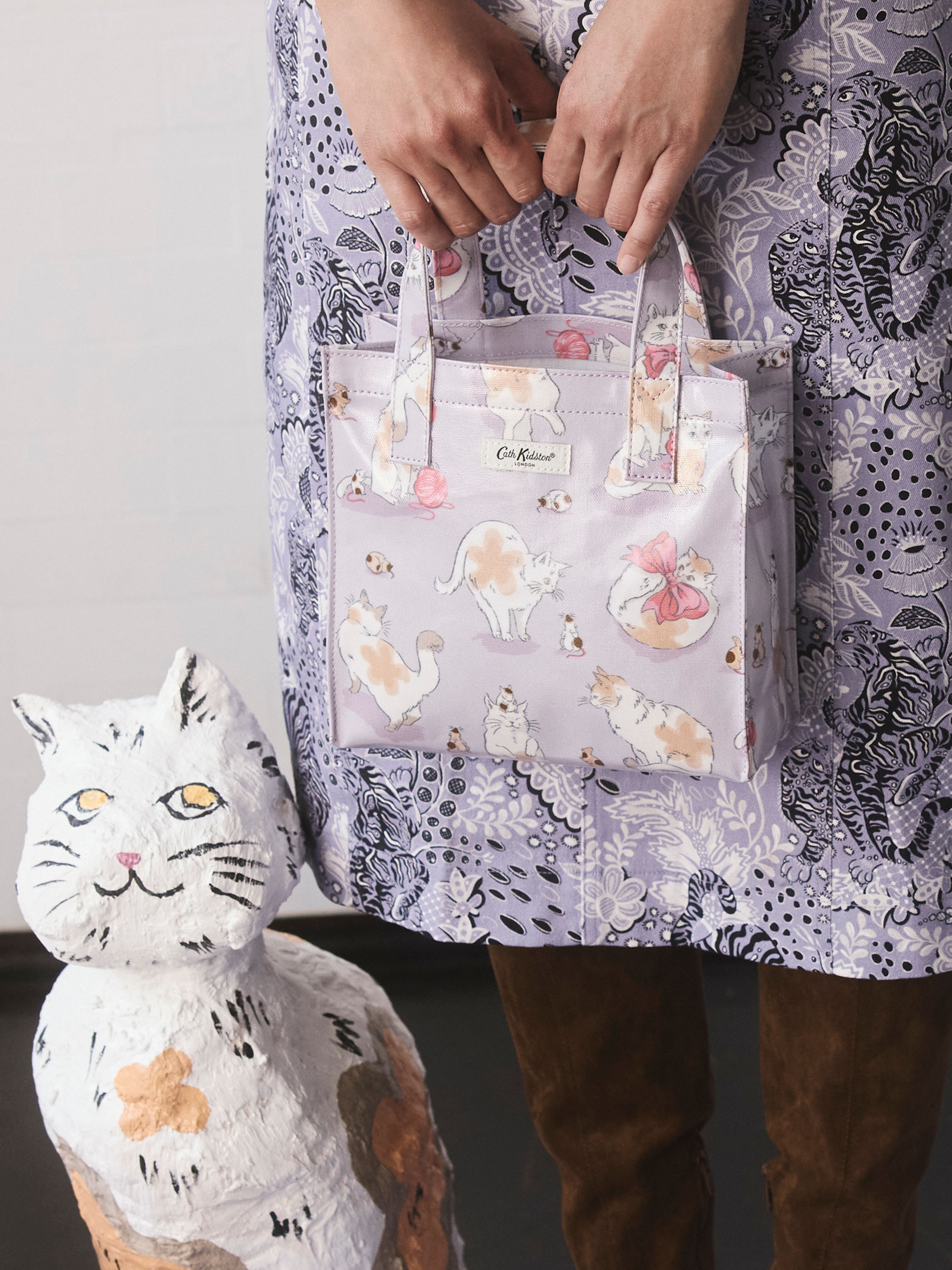 Cats & Mouse 防潑水萬用小手提袋