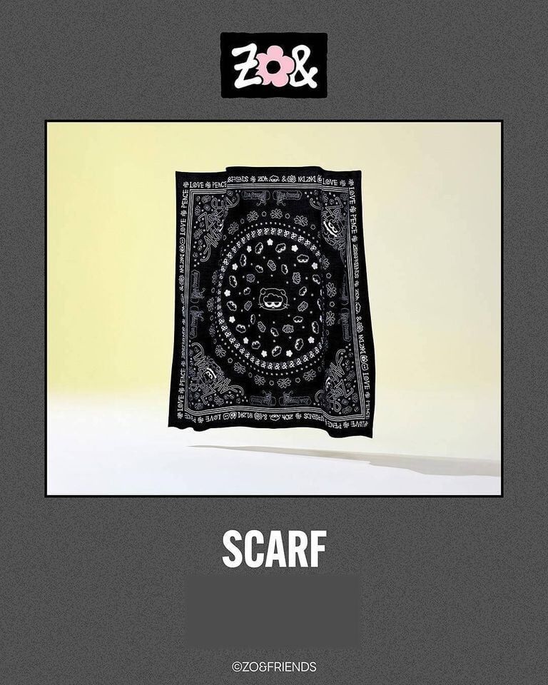 G-Dragon ZO&FRIENDS Scarf