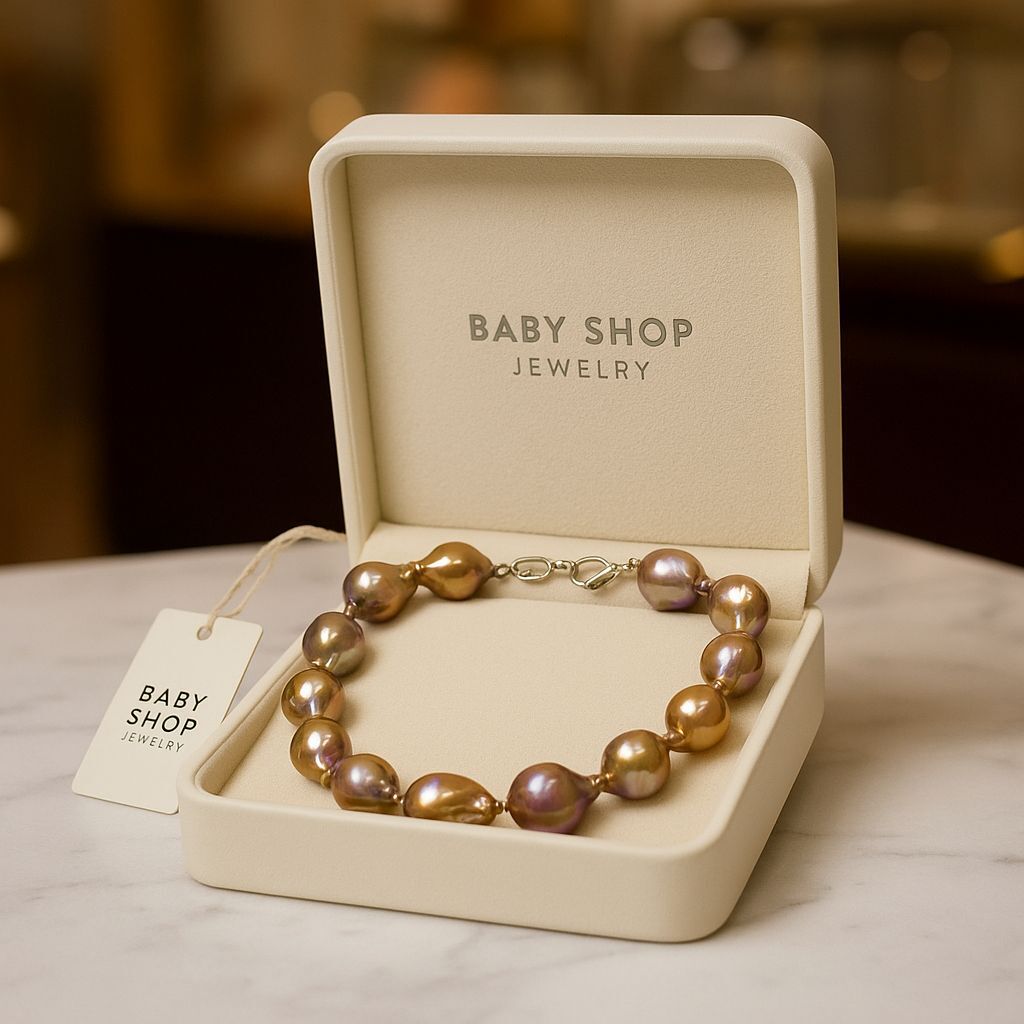 【預購】KK090217 巴羅克幻色珍珠頸鏈