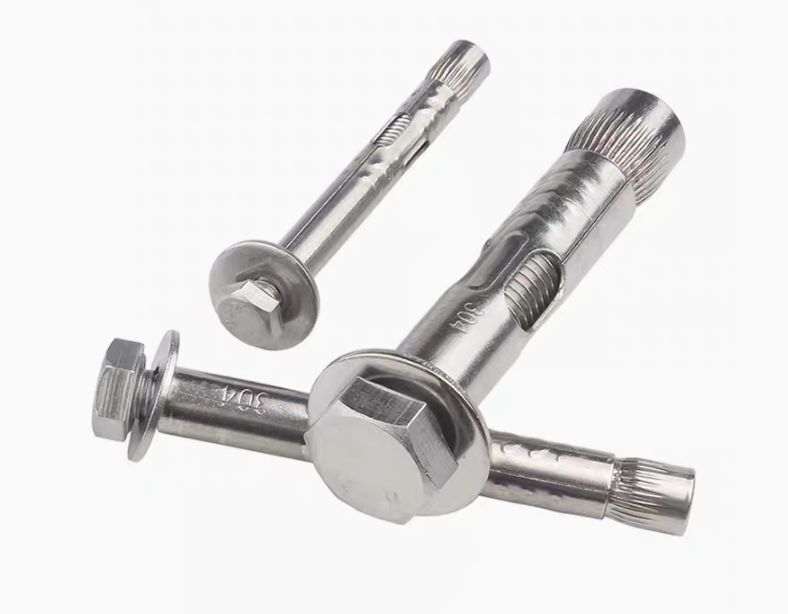 GS025  304不鏽鋼六角頭錐母拉爆