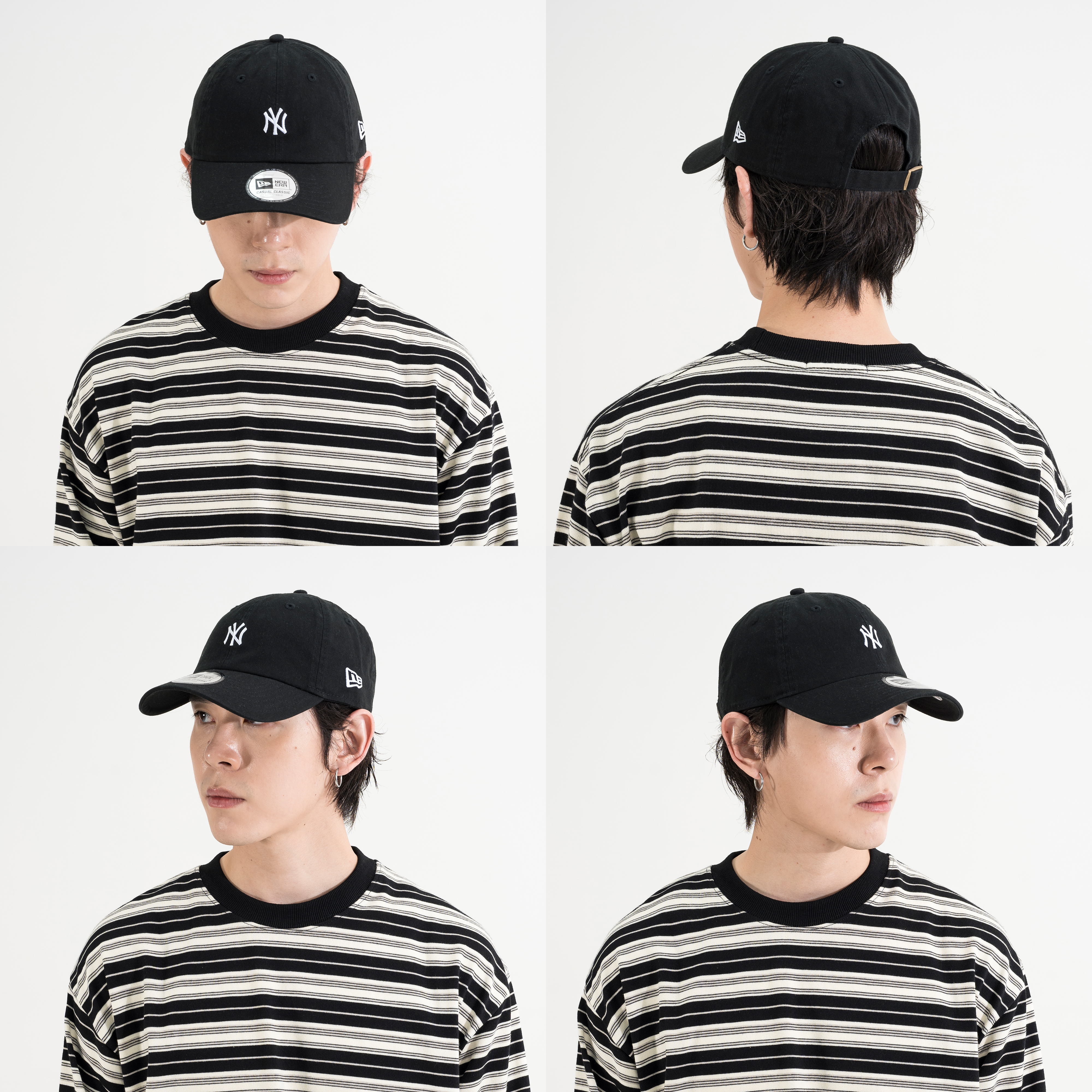 New Era Casual Classic Essential Color Era 洋基 刺繡棒球帽