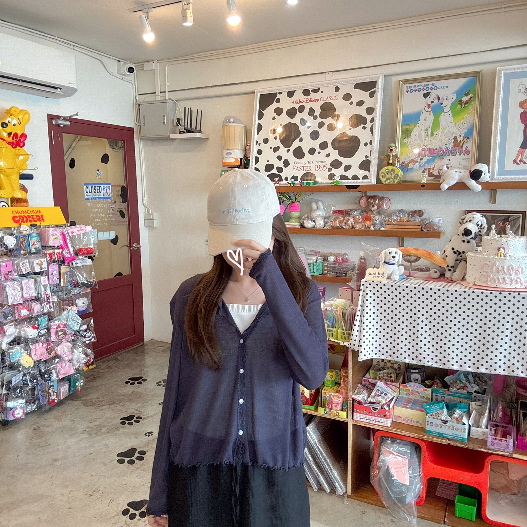 <自家設計> i’m off today_capCREAM