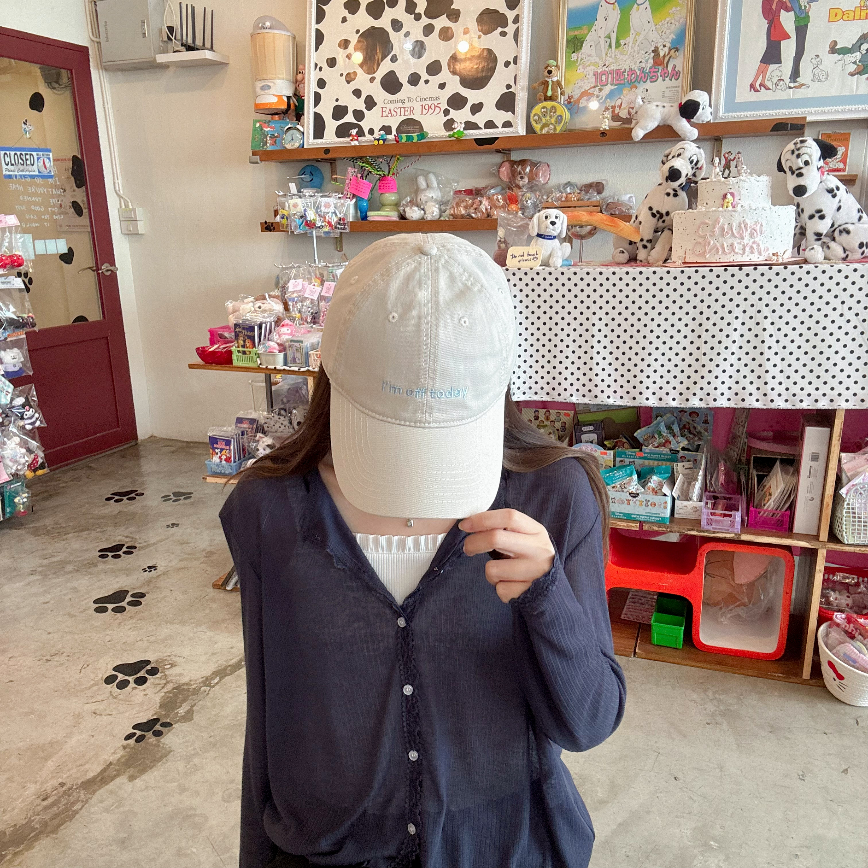 <自家設計> i’m off today_capCREAM