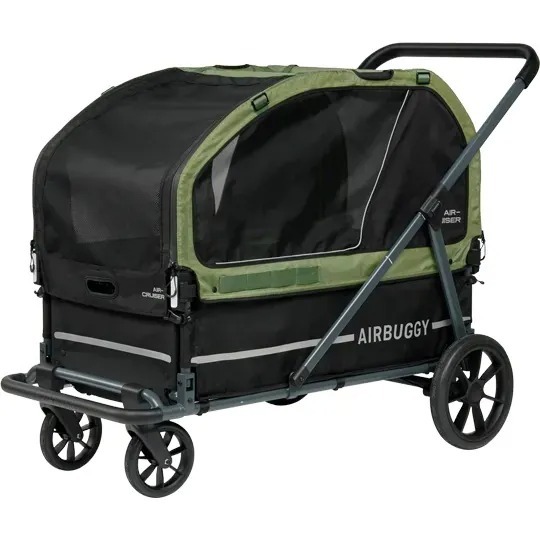 AirBuggy AIR CRUISER 寵物照護推車PLUS 80KG - MOSS GREEN