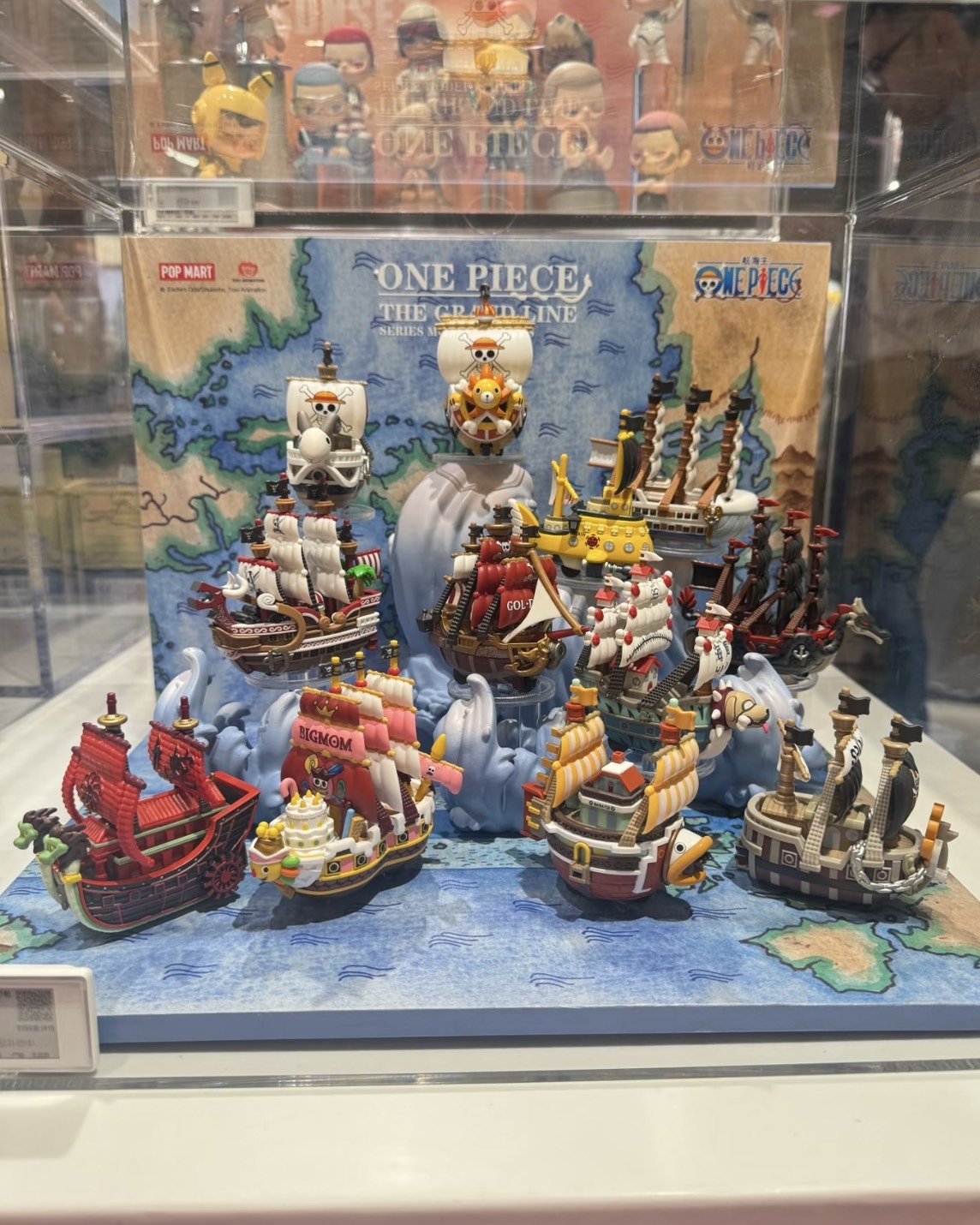 ONE PIECE 海賊王 × POP MART 泡泡瑪特 船艦系列公仔