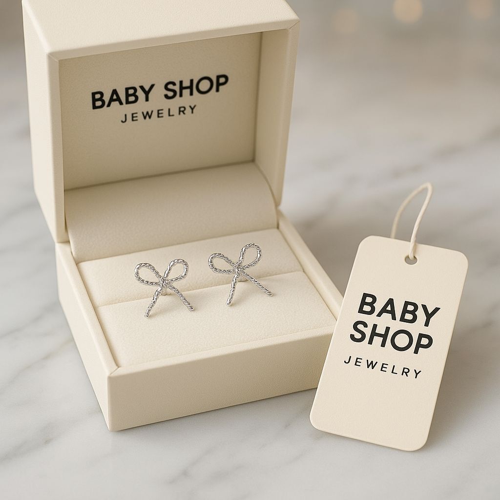 【預購】KK090219 925純銀蝴蝶結耳環