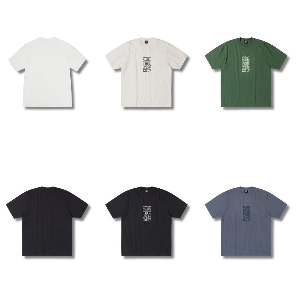 "代購" Stussy 25FW AUTHENTIC GEAR TEE PIGMENT DYED 文字LOGO