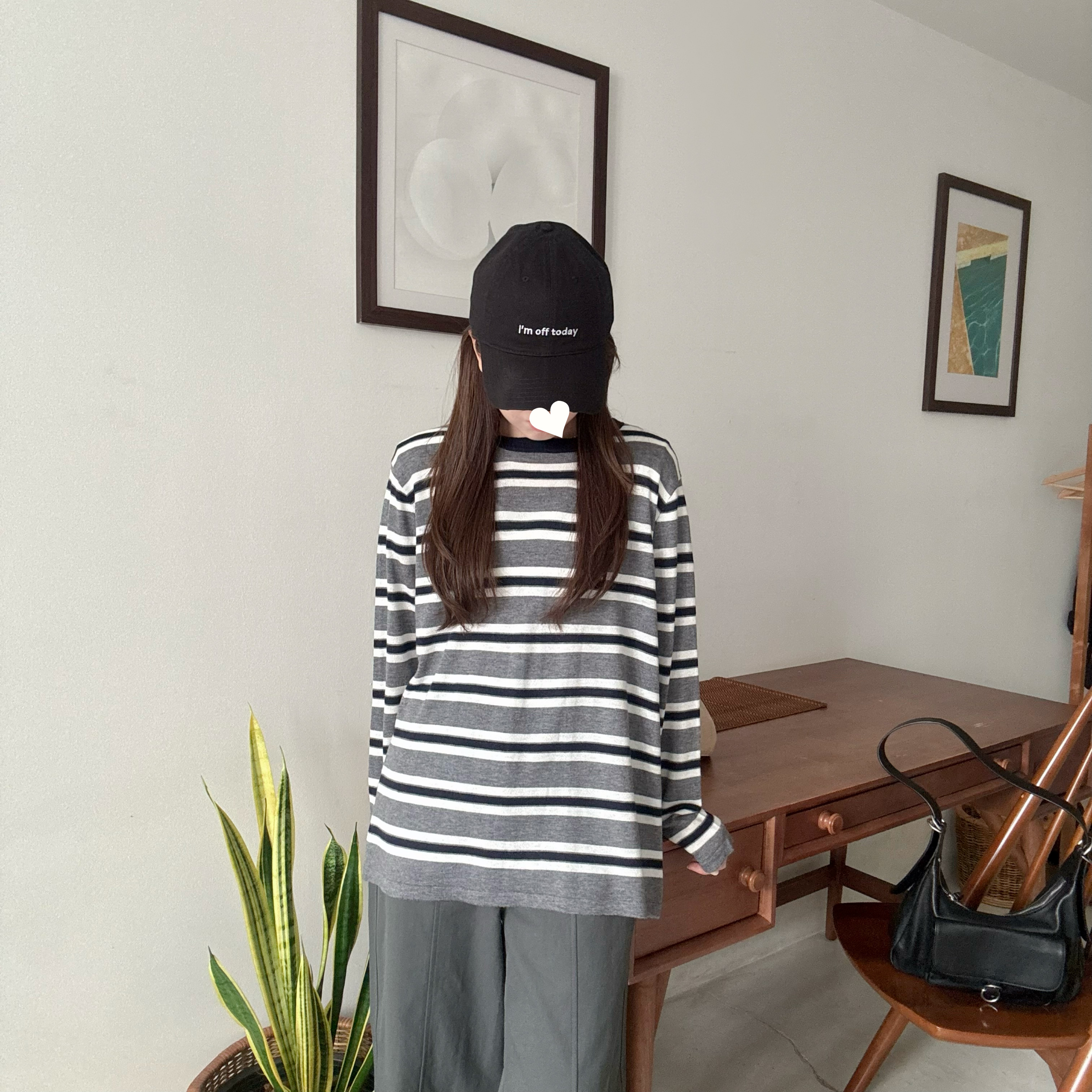 <自家設計> i’m off today_capBLACK