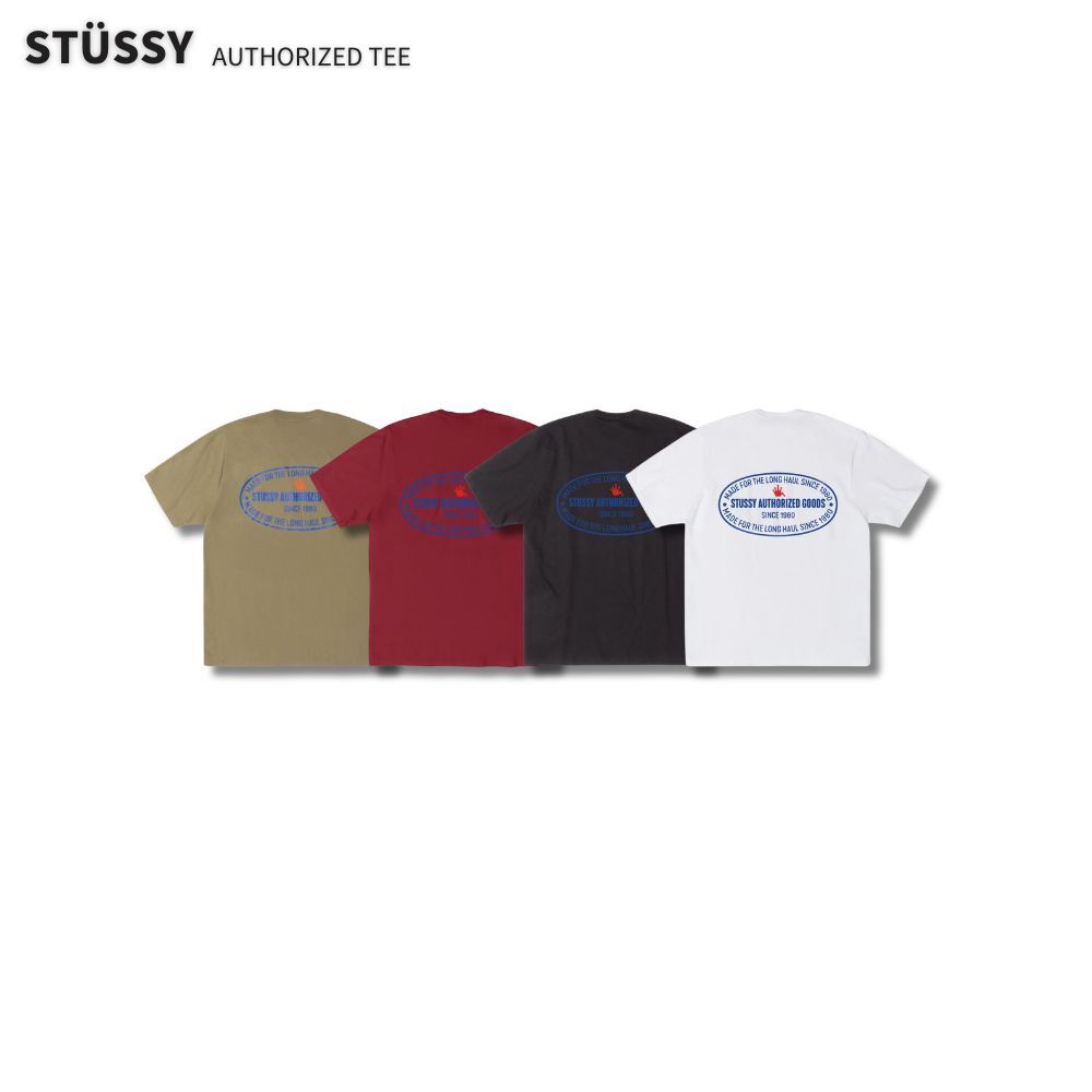"代購" Stussy 25FW AUTHORIZED TEE 橢圓