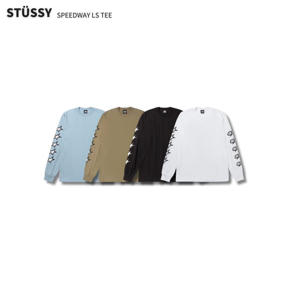 "代購" Stussy 25FW SPEEDWAY LS TEE S 圖T 長袖