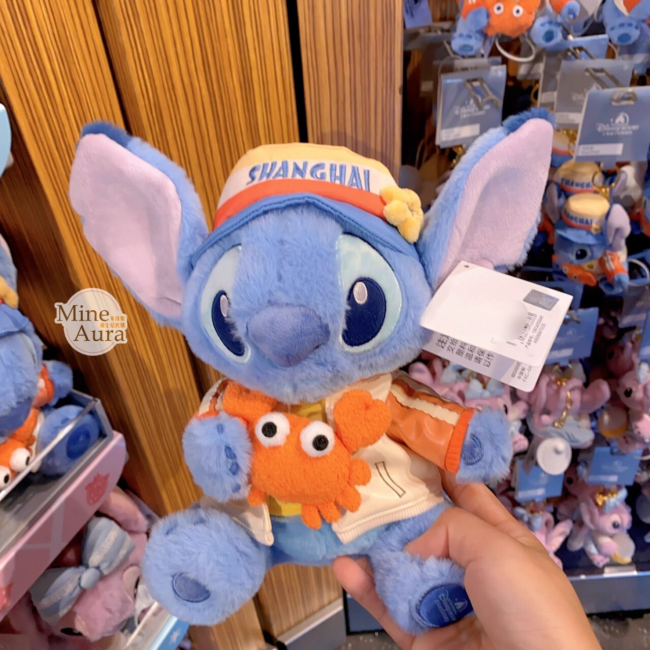 史迪奇 Stitch 與 安琪拉 Angel 漫遊上海系列 娃娃 玩偶 星際寶貝 Lilo & Stitch -上海迪士尼樂園