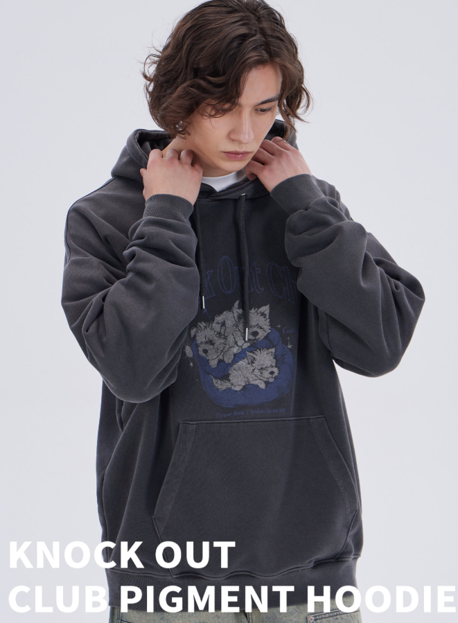 【韓國預購】AKR090122 Dysfunct 連帽衛衣 (Knock Out Club)