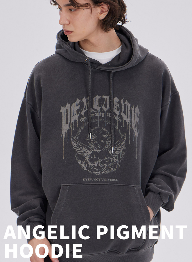 【韓國預購】AKR090118 Dysfunct 連帽衛衣 (Angelic)